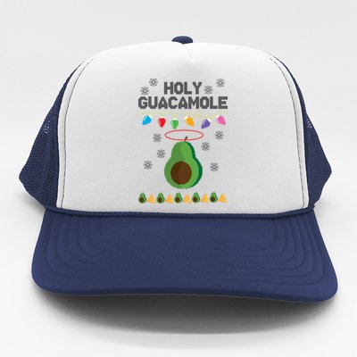 Holy Guacamole Ugly Christmas Trucker Hat