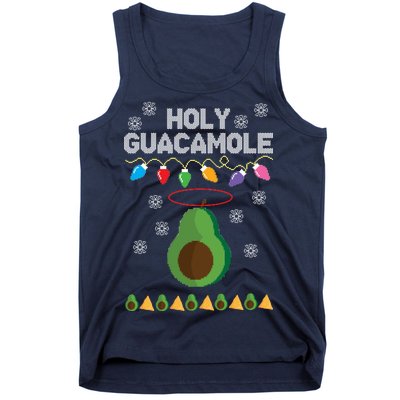 Holy Guacamole Ugly Christmas Tank Top