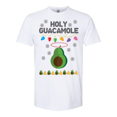 Holy Guacamole Ugly Christmas Softstyle® CVC T-Shirt