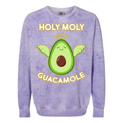 Holy Moly Guacamole  Colorblast Crewneck Sweatshirt