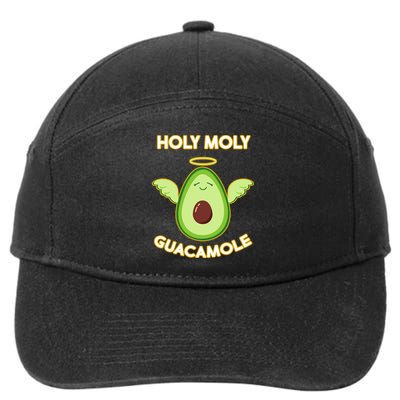 Holy Moly Guacamole  7-Panel Snapback Hat