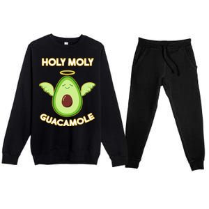 Holy Moly Guacamole  Premium Crewneck Sweatsuit Set