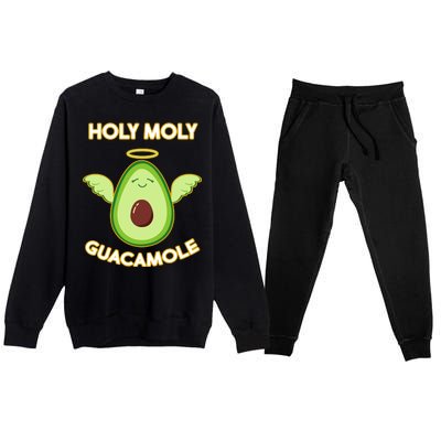 Holy Moly Guacamole  Premium Crewneck Sweatsuit Set