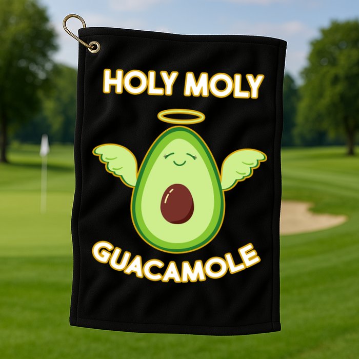 Holy Moly Guacamole  Golf Towel