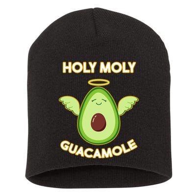 Holy Moly Guacamole  Short Acrylic Beanie