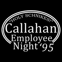 Holy Schnikes! Callahan Employees Night Cooling Performance Crew T-Shirt