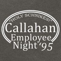 Holy Schnikes! Callahan Employees Night Cotton Canvas Backpack