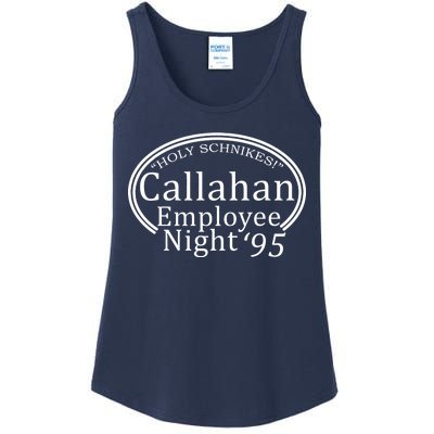 Holy Schnikes! Callahan Employees Night Ladies Essential Tank