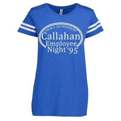 Holy Schnikes! Callahan Employees Night Enza Ladies Jersey Football T-Shirt