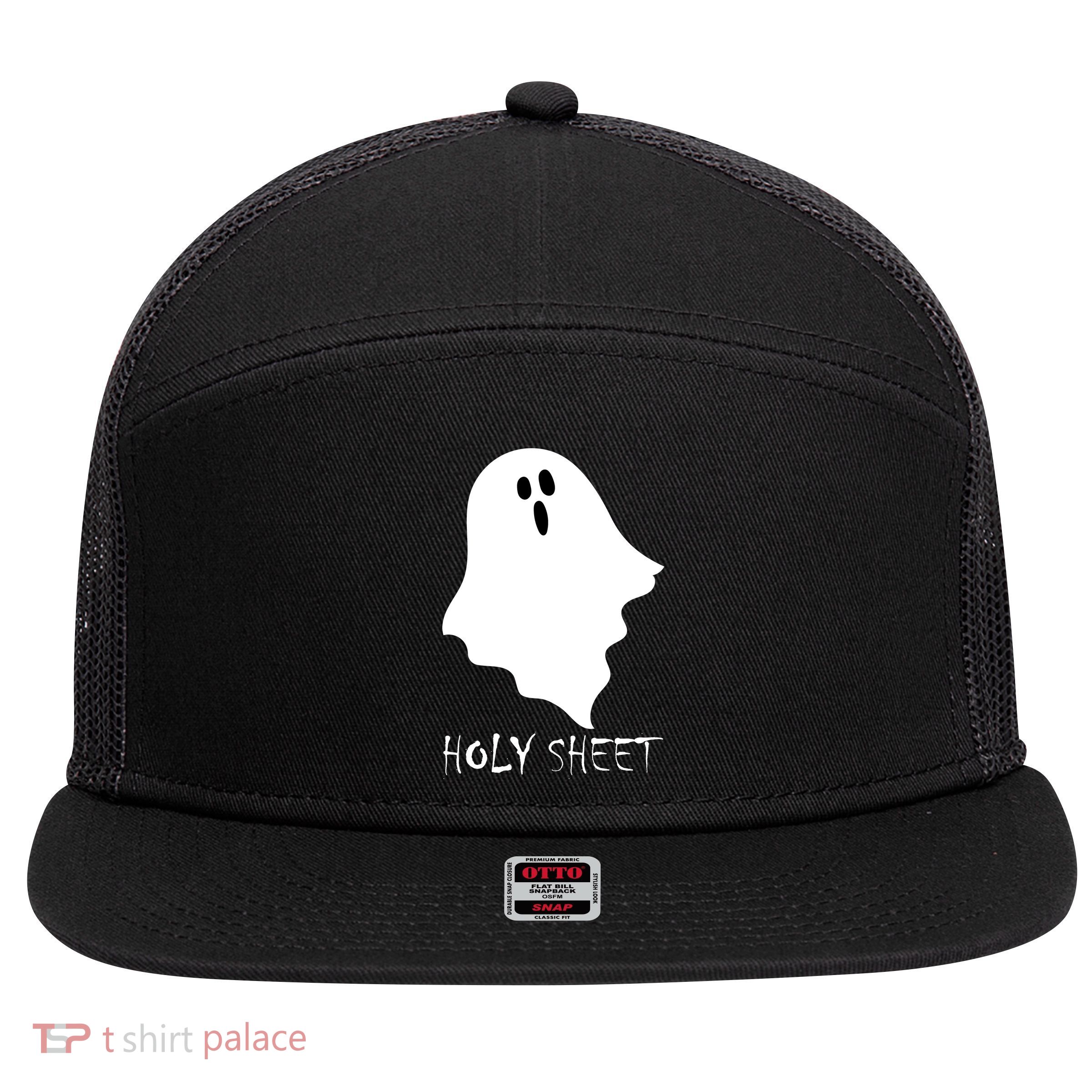 Holy Sheet 7 Panel Mesh Trucker Snapback Hat