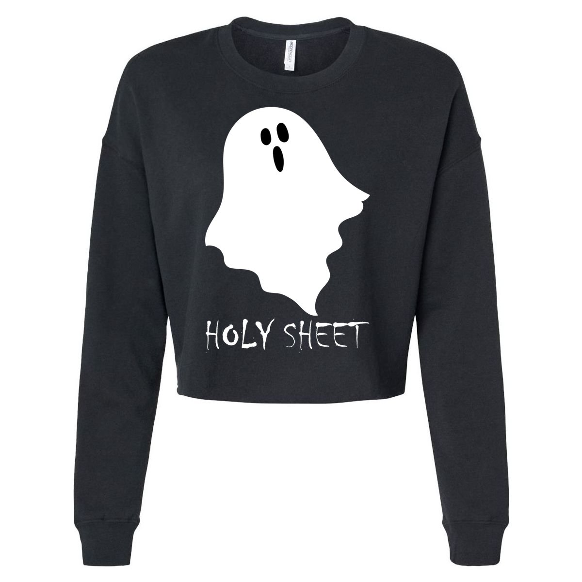Holy Sheet Cropped Pullover Crew