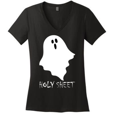 Holy Sheet Women's V-Neck T-Shirt