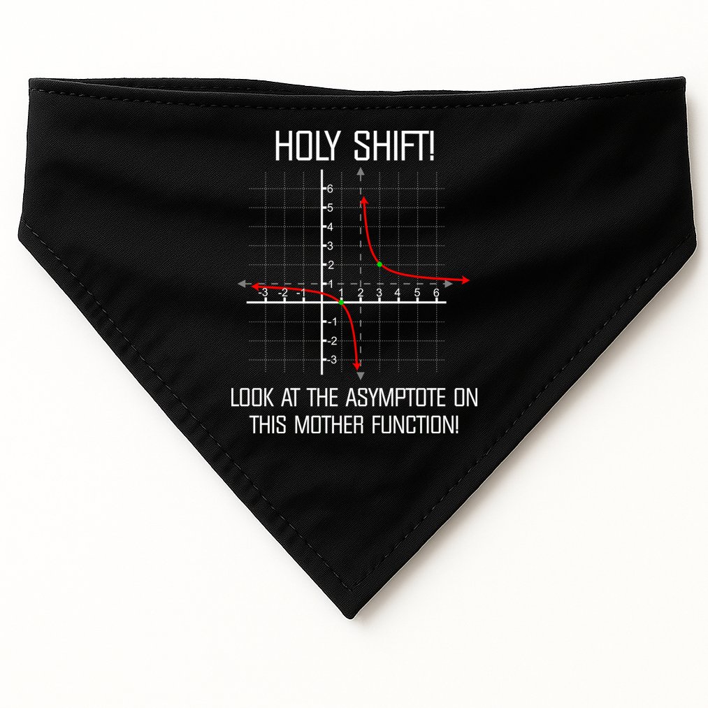 Holy Shift Asymptote Curve USA-Made Doggie Bandana