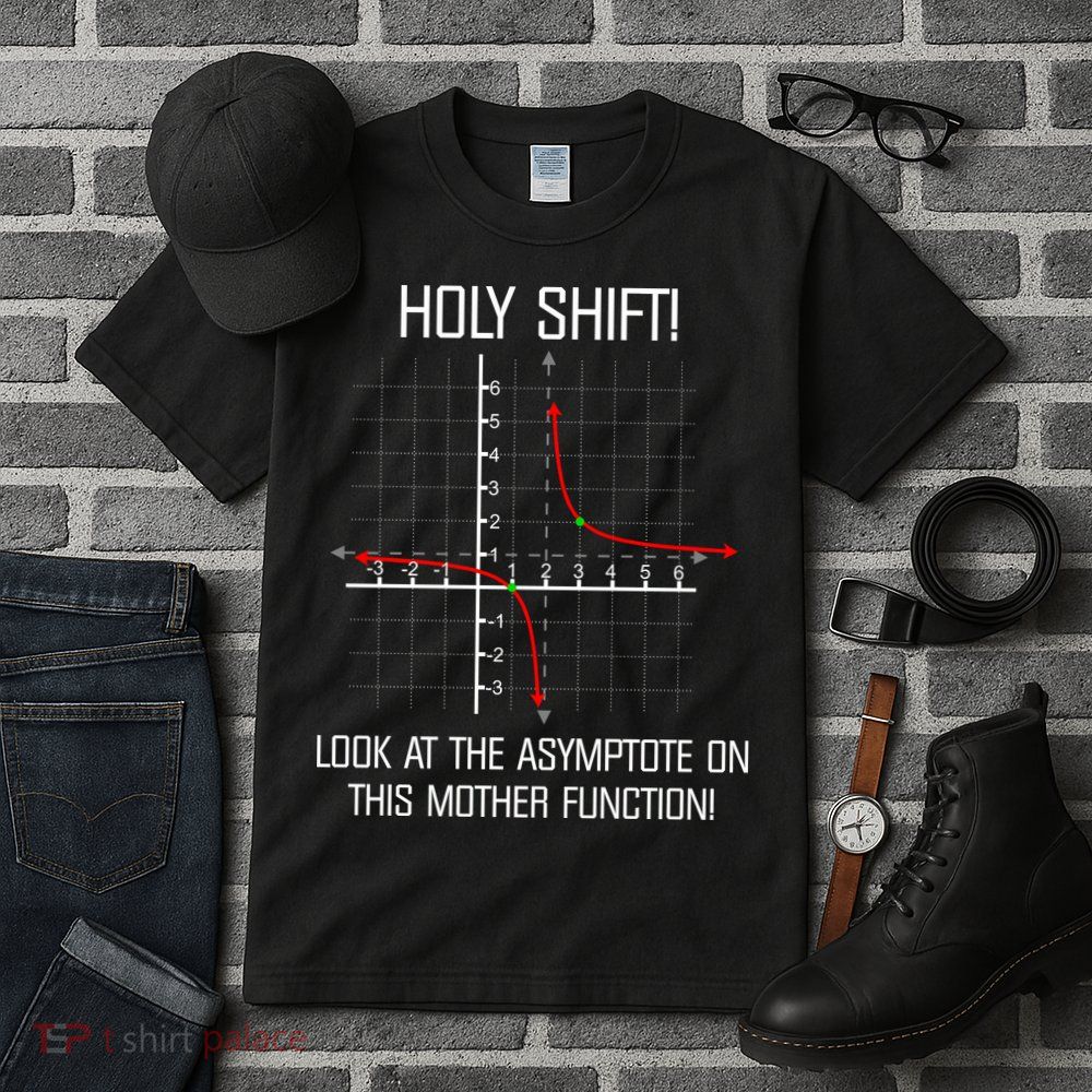Holy Shift Asymptote Curve Tall T-Shirt