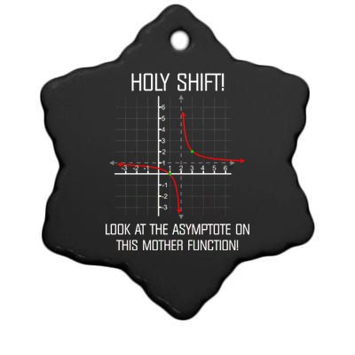 Holy Shift Asymptote Curve Ceramic Star Ornament