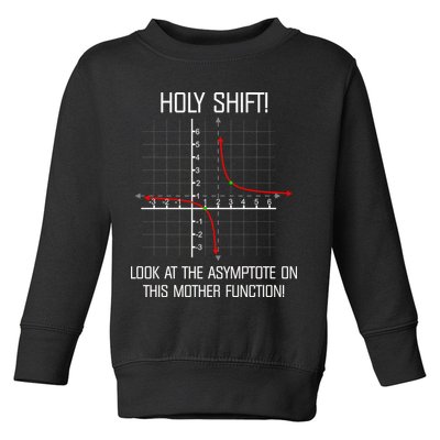 Holy Shift Asymptote Curve Toddler Sweatshirt