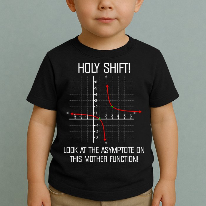 Holy Shift Asymptote Curve Toddler T-Shirt