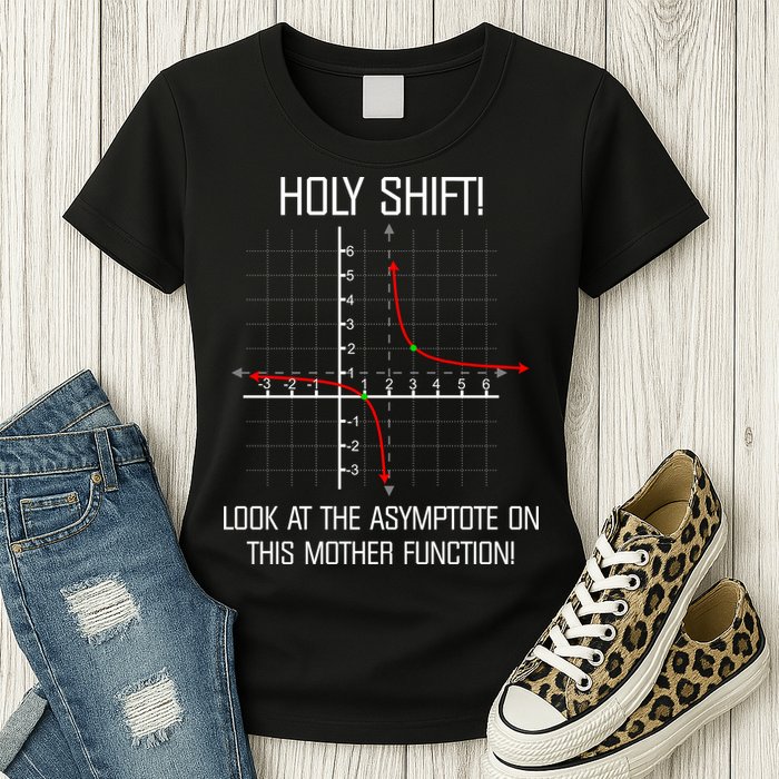 Holy Shift Asymptote Curve Womens T-Shirt