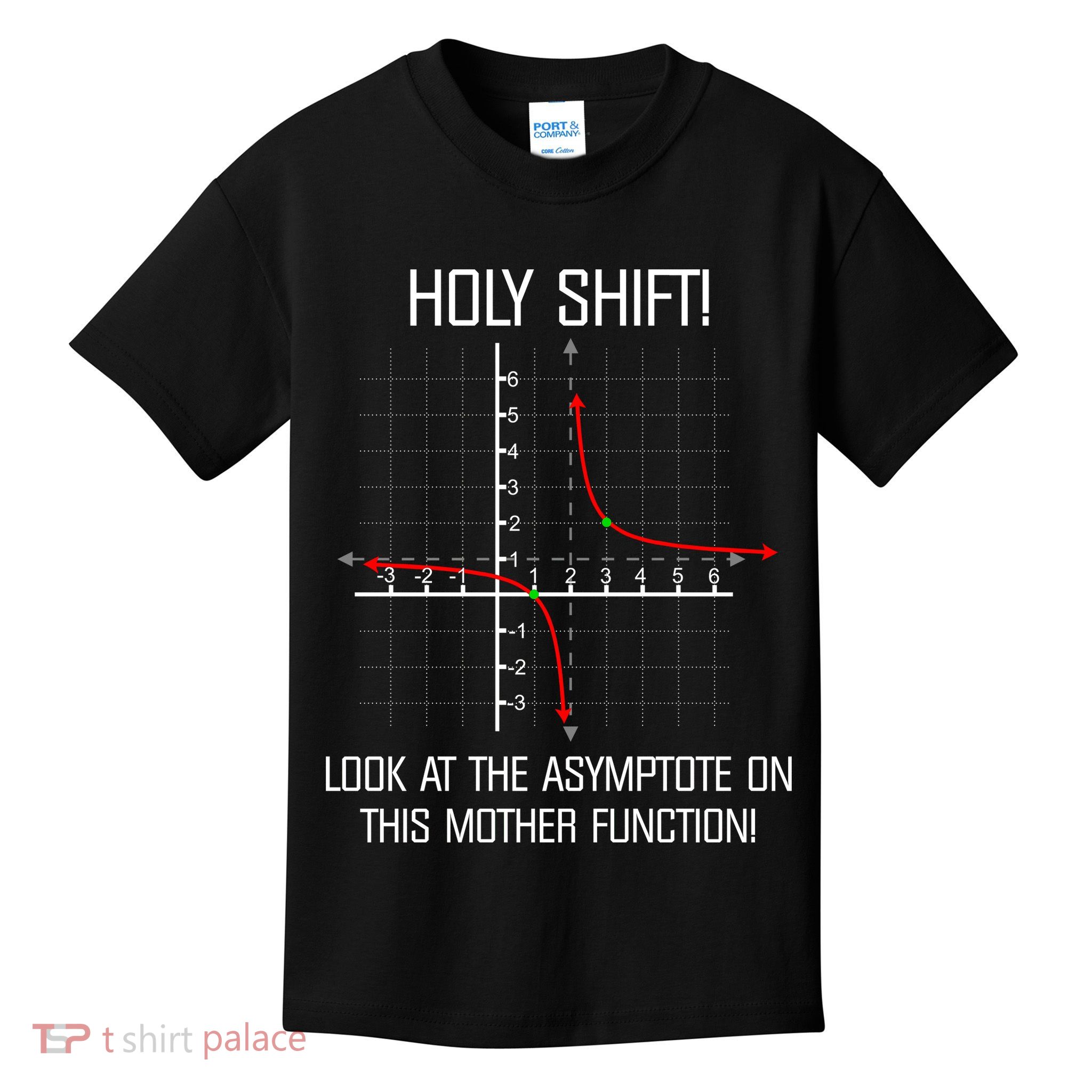 Holy Shift Asymptote Curve Kids T-Shirt