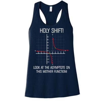 Holy Shift Asymptote Curve Women's Racerback Tank