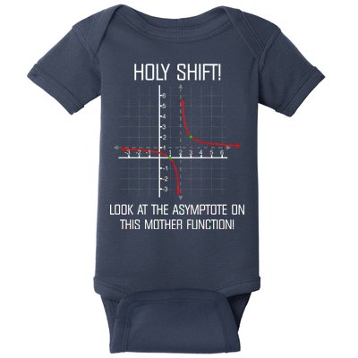 Holy Shift Asymptote Curve Baby Bodysuit