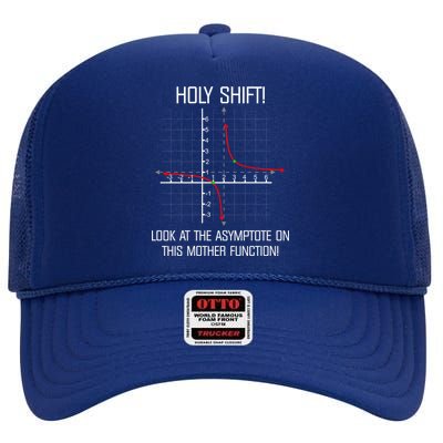 Holy Shift Asymptote Curve High Crown Mesh Back Trucker Hat