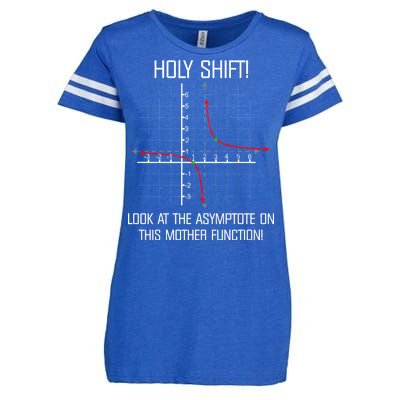 Holy Shift Asymptote Curve Enza Ladies Jersey Football T-Shirt