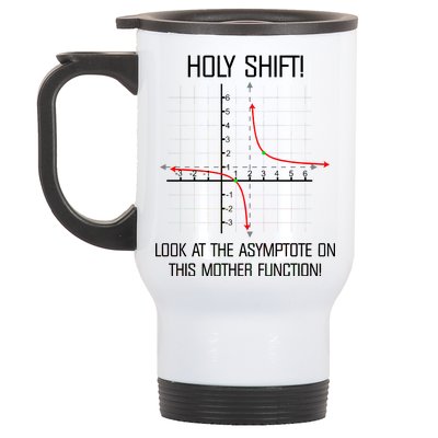 Holy Shift Asymptote Curve Stainless Steel Travel Mug