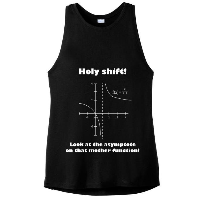 Holy Shift Look At The Asympotote On That Mother Function Ladies PosiCharge Tri-Blend Wicking Tank