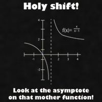 Holy Shift Look At The Asympotote On That Mother Function Ladies PosiCharge Tri-Blend Wicking Tank