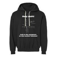 Holy Shift Look At The Asympotote On That Mother Function Garment-Dyed Fleece Hoodie