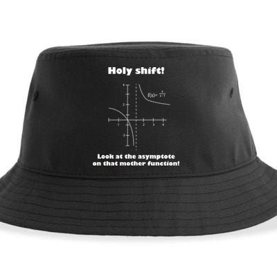 Holy Shift Look At The Asympotote On That Mother Function Sustainable Bucket Hat