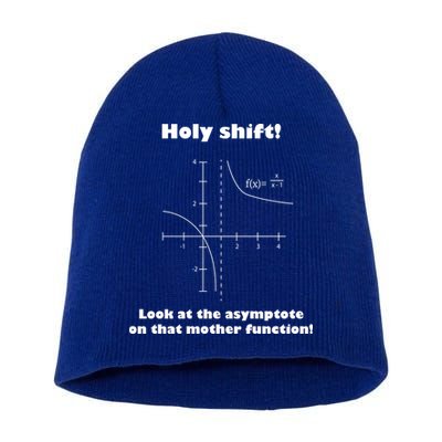 Holy Shift Look At The Asympotote On That Mother Function Short Acrylic Beanie
