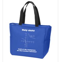Holy Shift Look At The Asympotote On That Mother Function Zip Tote Bag