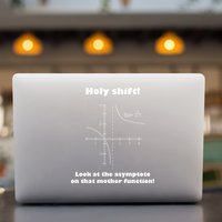Holy Shift Look At The Asympotote On That Mother Function Permanent Decal Sticker