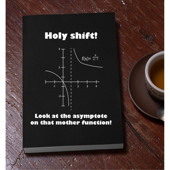 Holy Shift Look At The Asympotote On That Mother Function Permanent Decal Sticker