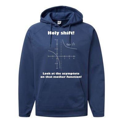 Holy Shift Look At The Asympotote On That Mother Function Performance Fleece Hoodie