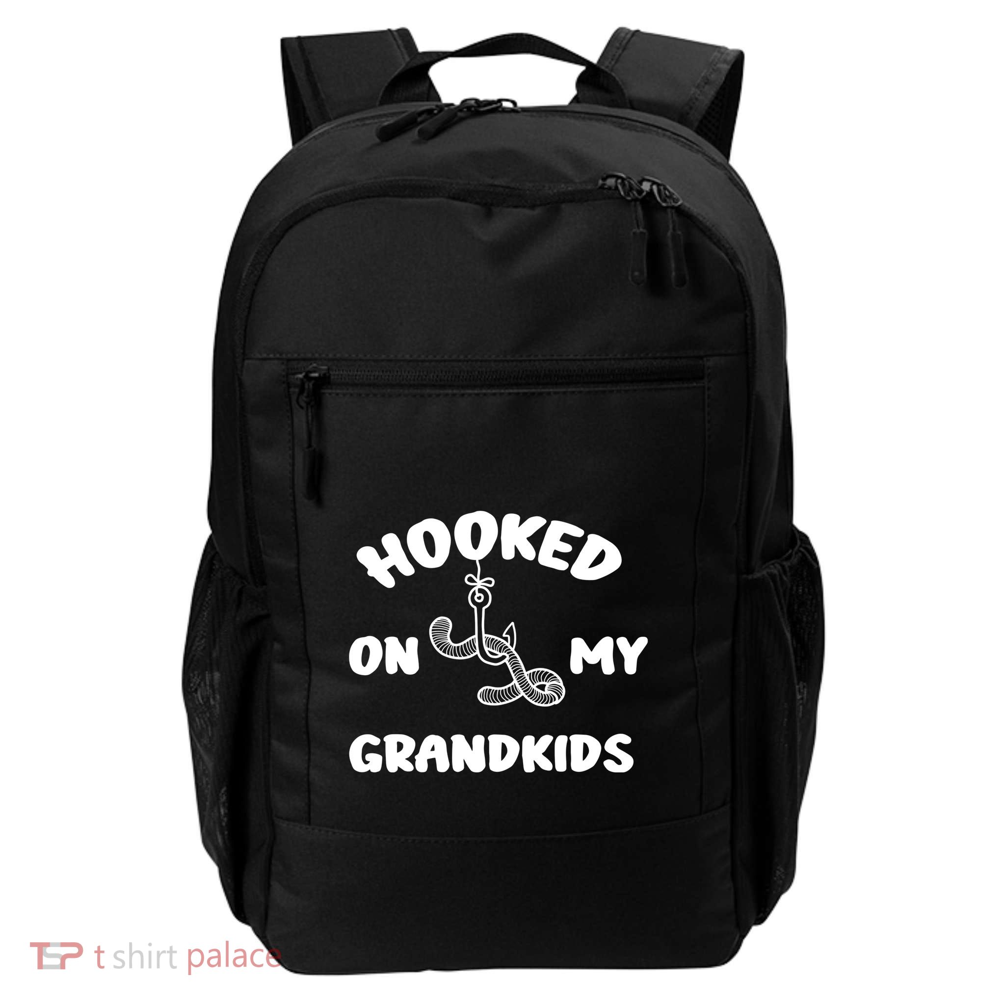Hooked On My Grandkids Backpack