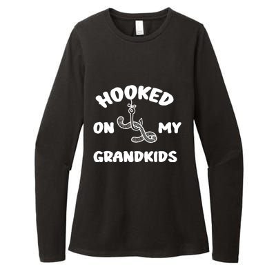 Hooked On My Grandkids Womens CVC Long Sleeve Shirt