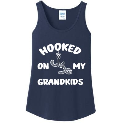 Hooked On My Grandkids Ladies Essential Tank