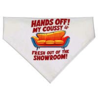 Hands Off My Coussy Is Off The Showroom! Meme Funny USA-Made Doggie Bandana