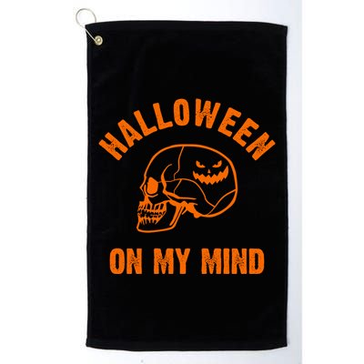 Halloween On My Mind Golf Towel