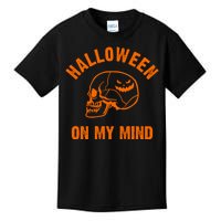 Halloween On My Mind Kids T-Shirt