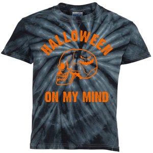 Halloween On My Mind Kids Tie-Dye T-Shirt