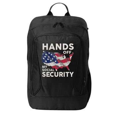 Hands Off My Social Security City Backpack