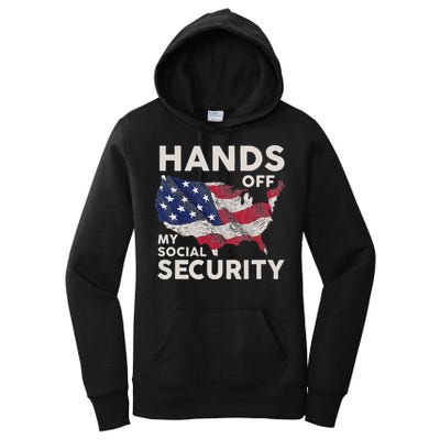Hands Off My Social Security Women's Pullover Hoodie