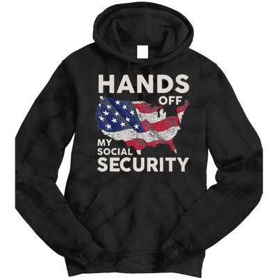 Hands Off My Social Security Tie Dye Hoodie
