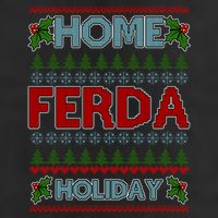 Home Freda Holiday Ugly Christmas Sweater Cool Comfort Performance Bucket Hat