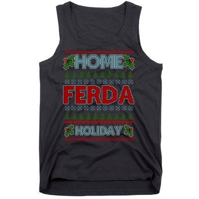 Home Freda Holiday Ugly Christmas Sweater Tank Top