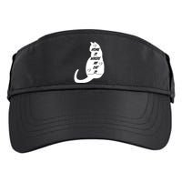 Home Is Where My Cat Is Funny Adult Drive Performance Visor